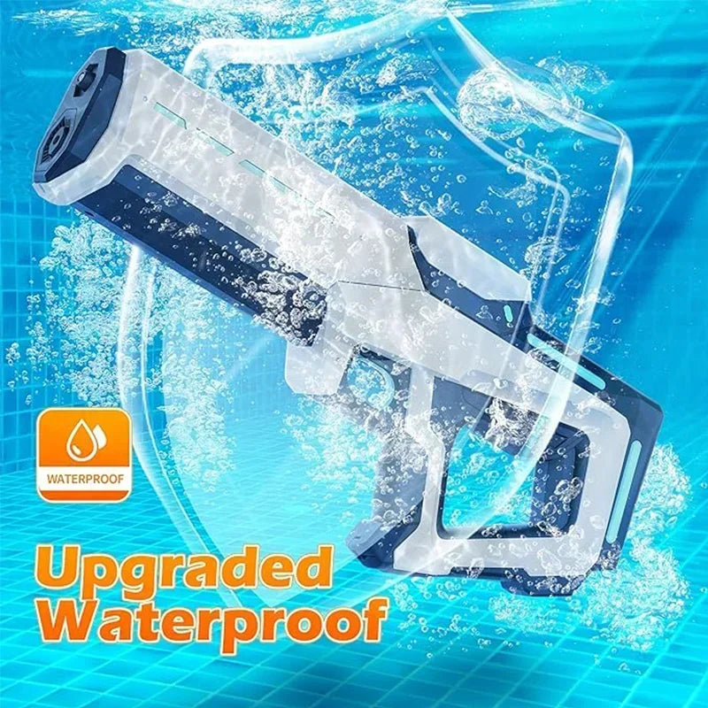 Electric Water Gun – Powerful Squirt Toy for Adults & Kids – Summer Beach Fun Blaster