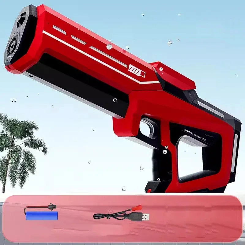 Electric Water Gun – Powerful Squirt Toy for Adults & Kids – Summer Beach Fun Blaster